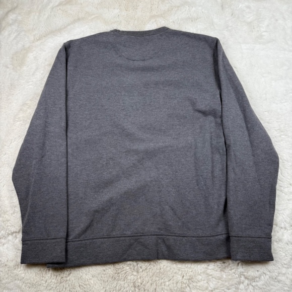 Jachs New York Premium Outdoor Crew Neck Sweatshirt Pullover Grey Men's Medium - Picture 7 of 7